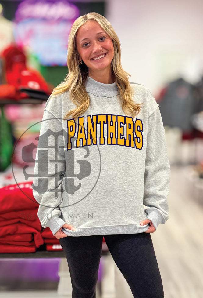 KNOX 2-Sided Mock Neck Sweatshirt