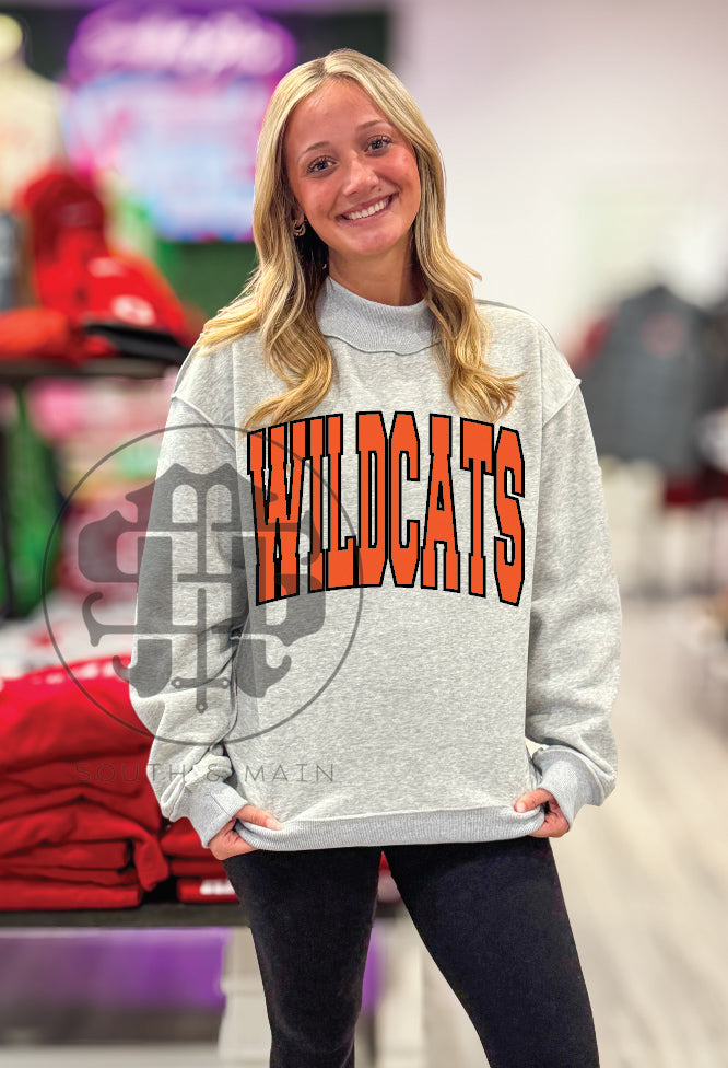 LYNN CAMP 2-Sided Mock Neck Sweatshirt