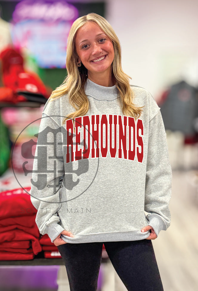 CORBIN 2-Sided Mock Neck Sweatshirt