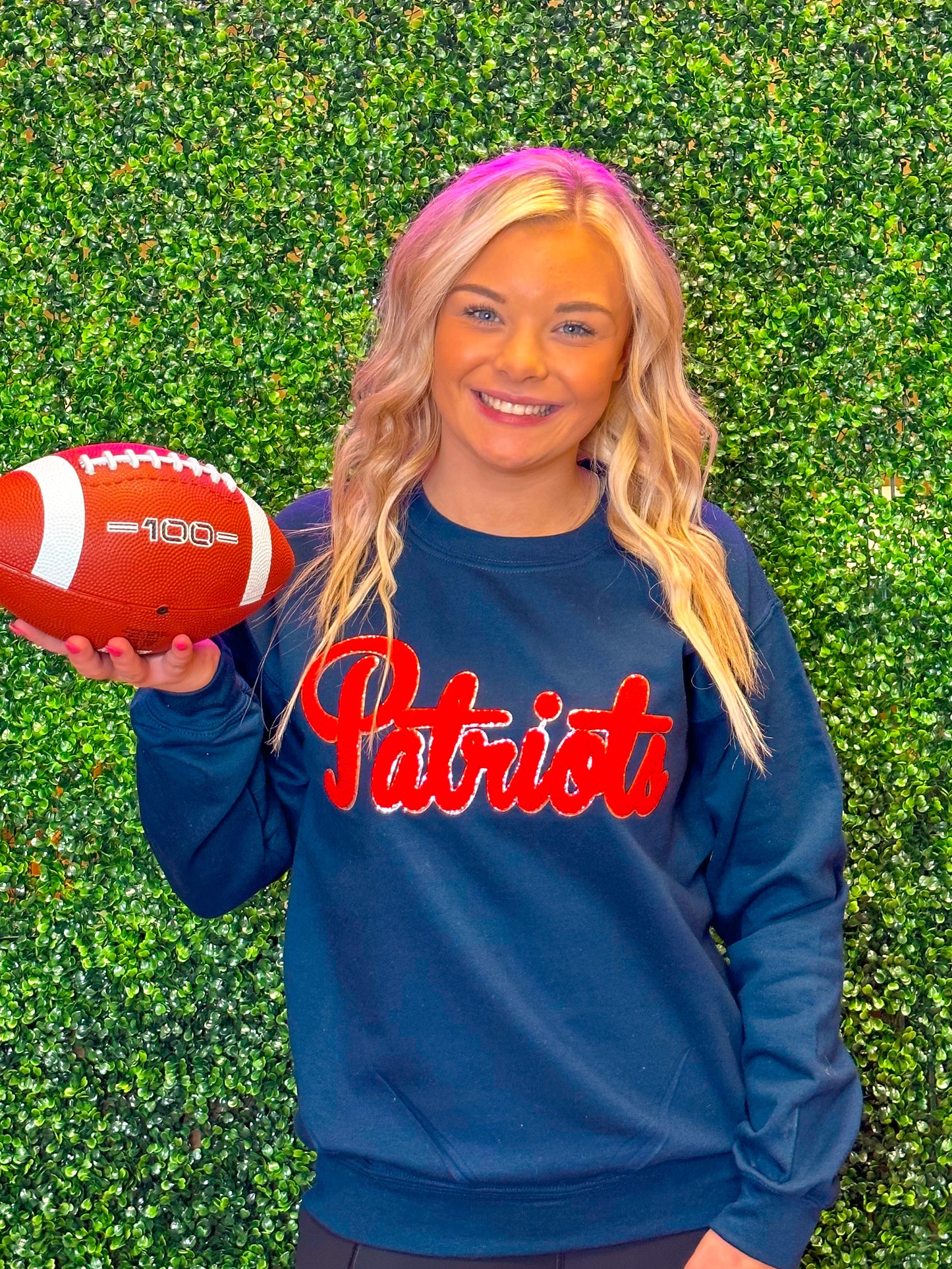 Patriots Chenille Sweatshirt