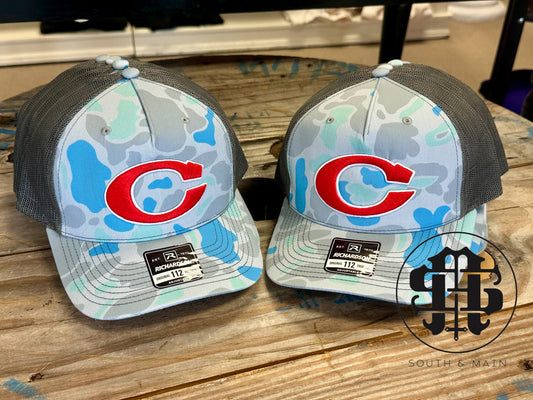 Corbin C Blue Camo Richardson Hat