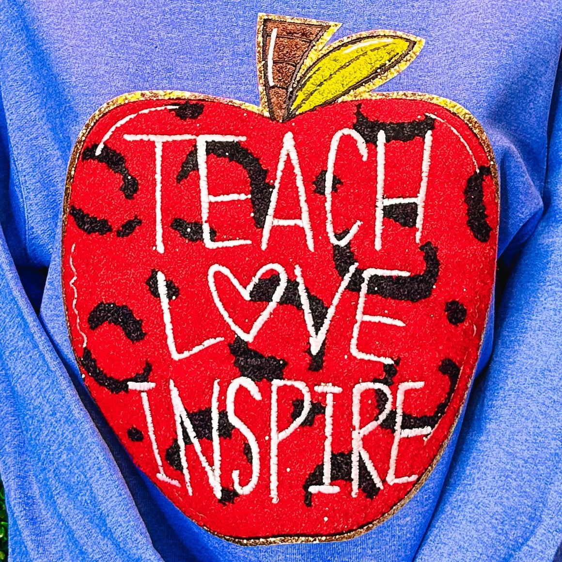 Teach Love Inspire Apple Patch