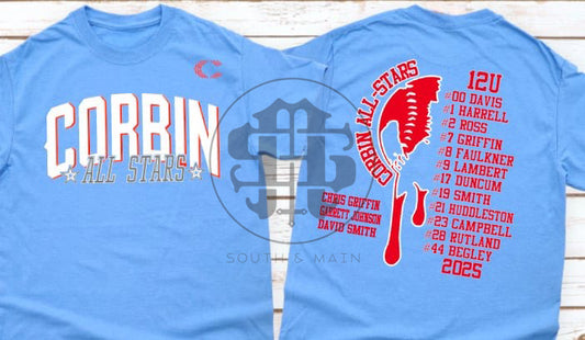 Corbin 2025 All-Stars 12U