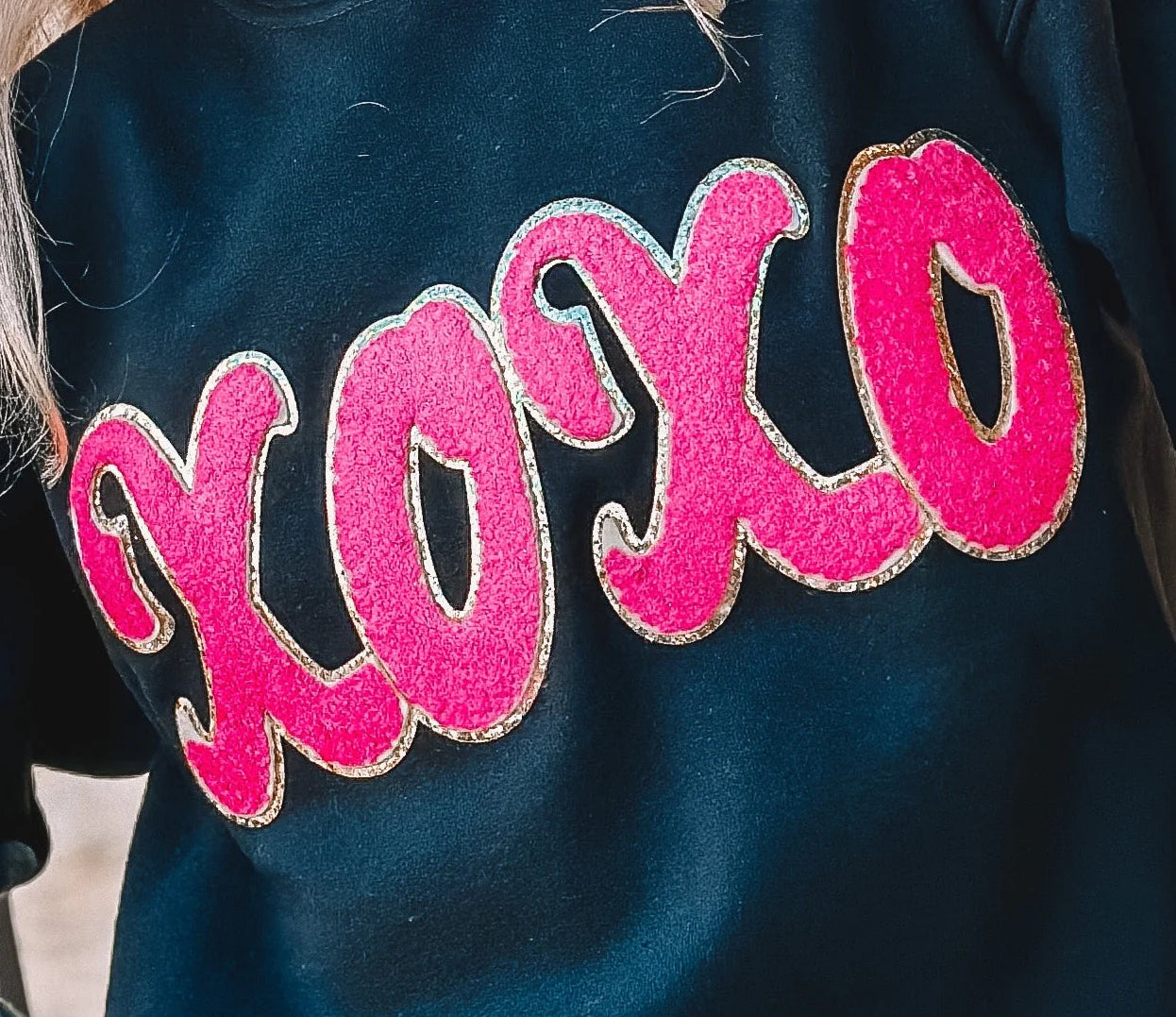 XOXO Hot Pink Patch