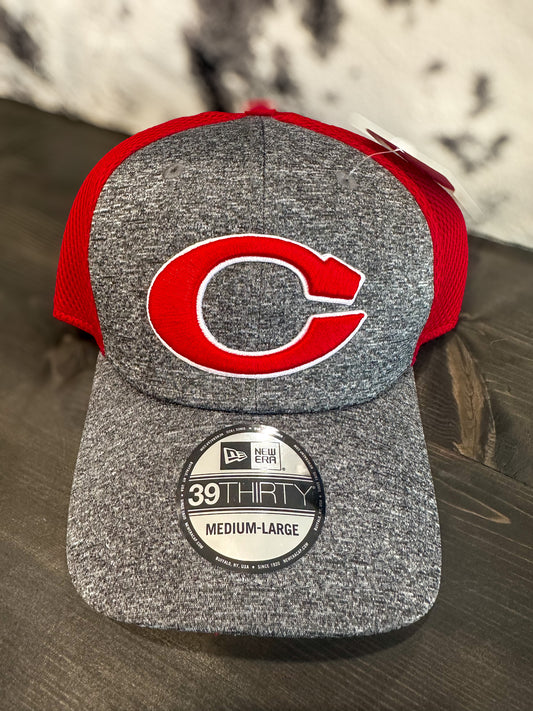 Corbin Grey/Red New Era Hat