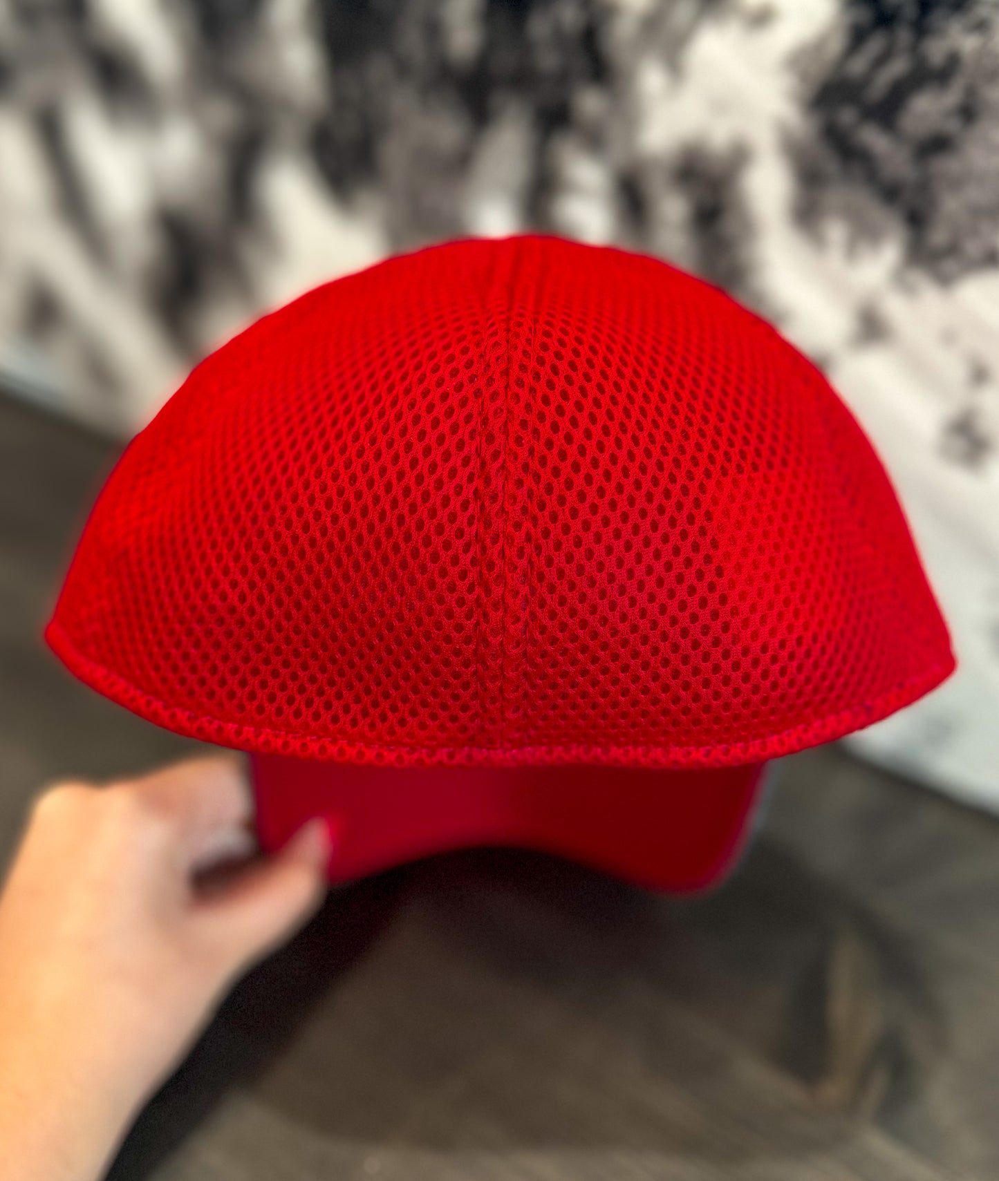 Corbin Grey/Red New Era Hat