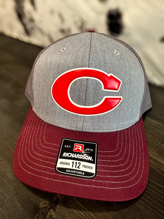 Corbin Maroon Richardson Hat