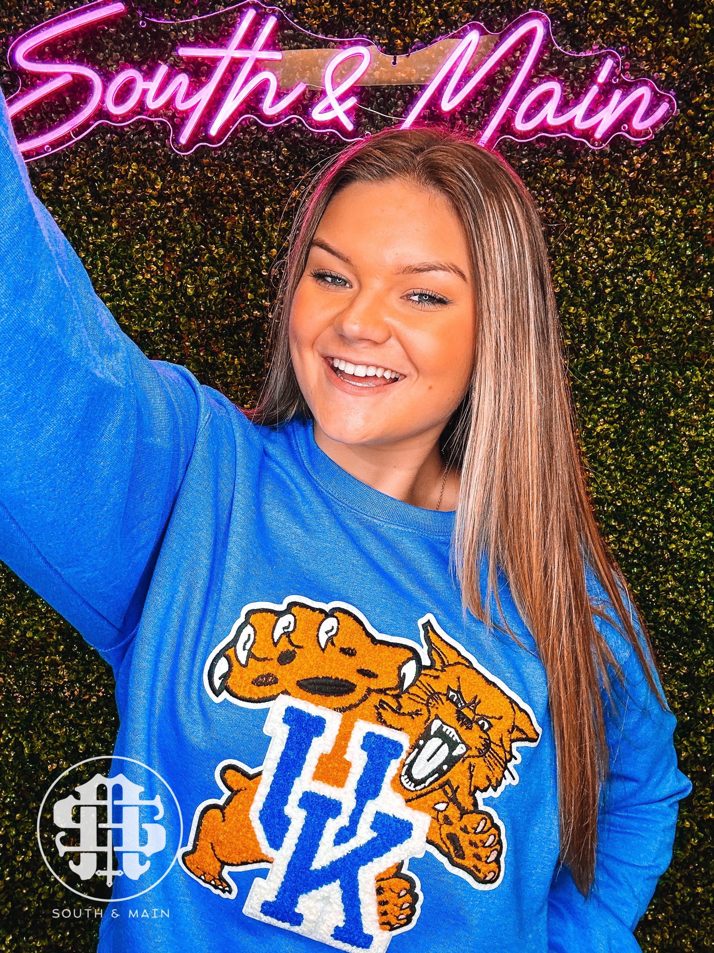 Heather royal blue discount sweatshirt