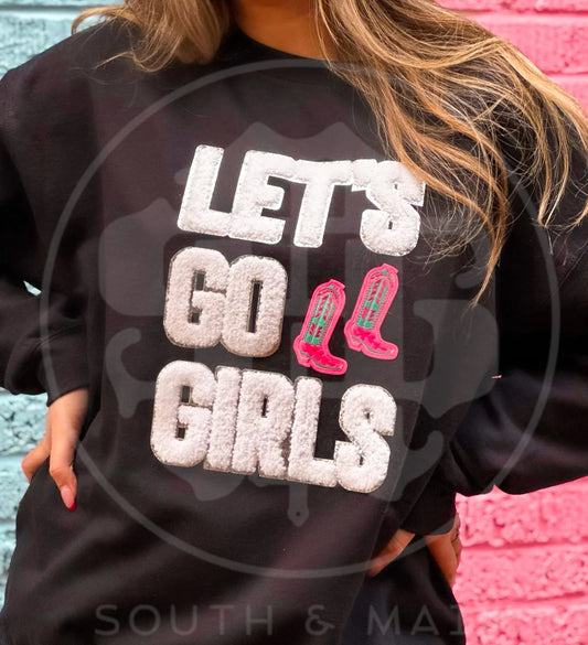 Let's Go Girls w/ Boots Patches