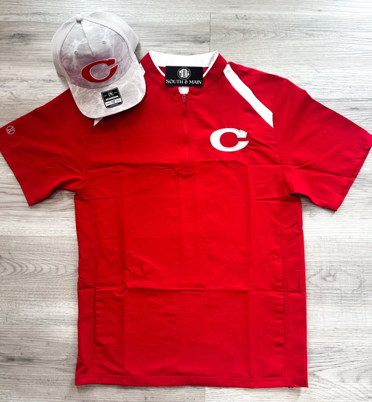 Red Holloway Corbin Short Sleeve Pullover