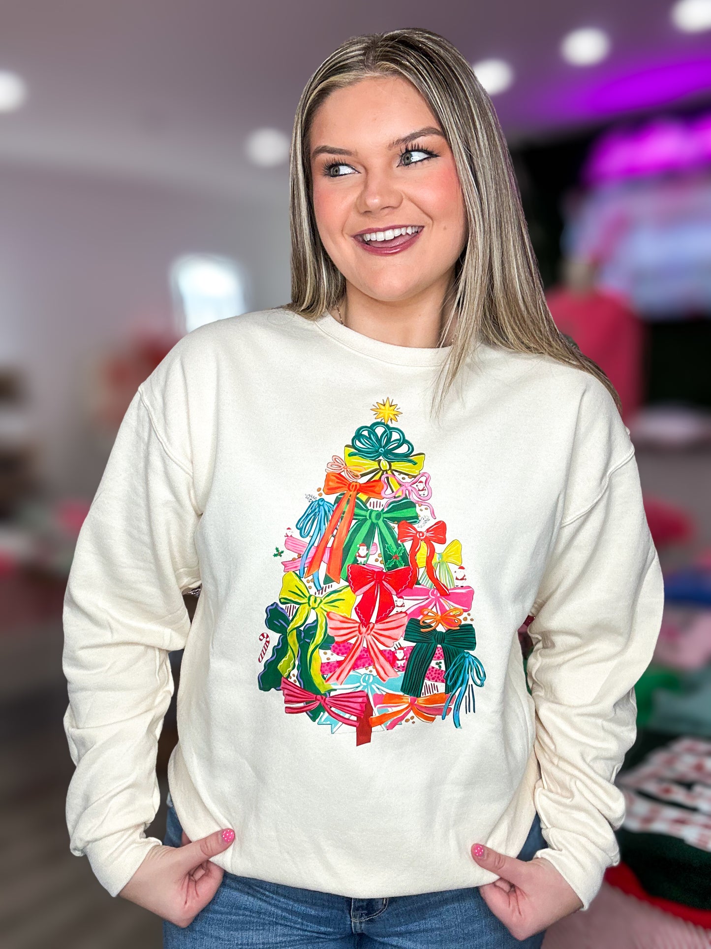 Bow Tree Sweatshirt