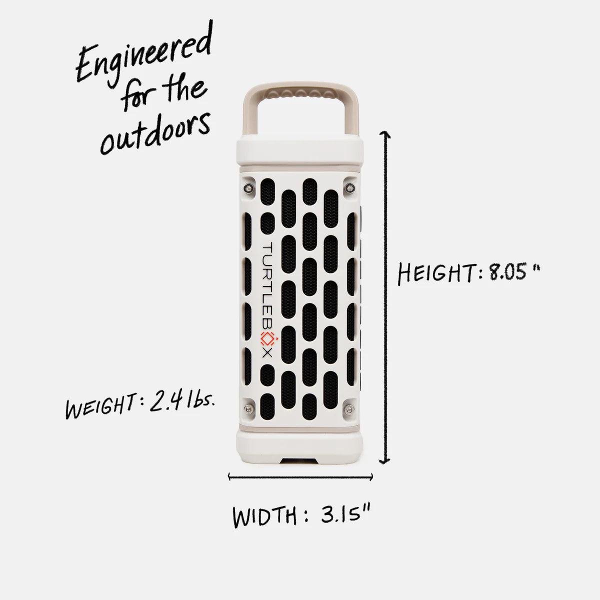 TURTLEBOX Ranger Speaker / Ivory