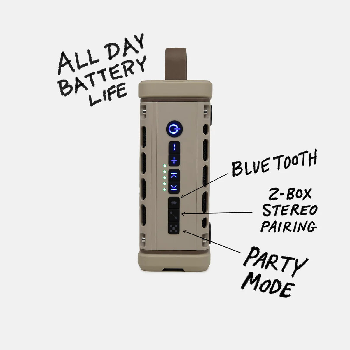 TURTLEBOX Ranger Speaker / Tan