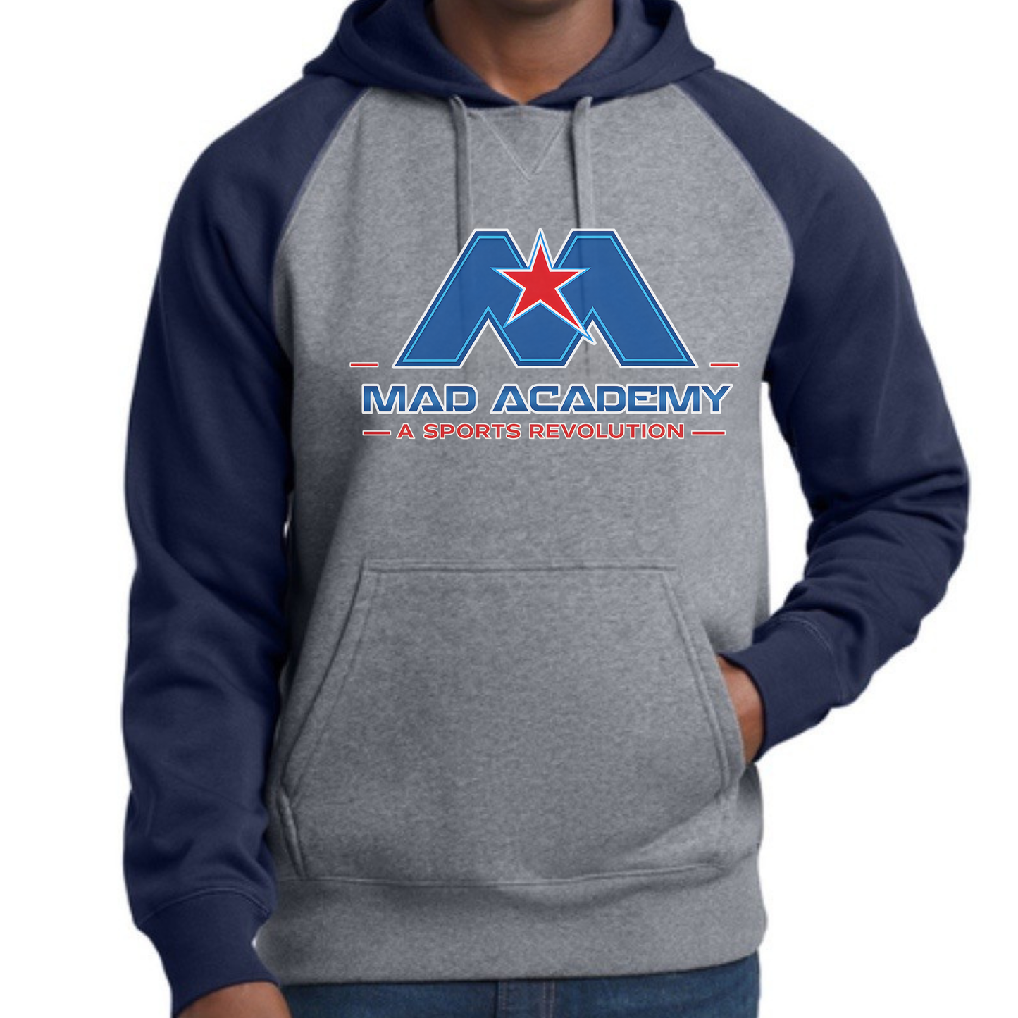 MAD ACADEMY - Two-Tone Hoodie