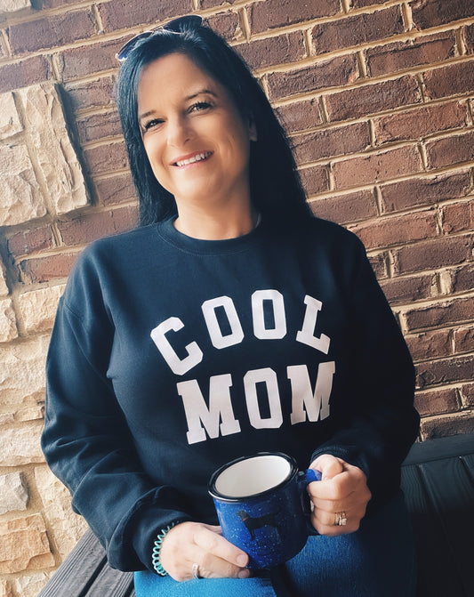 Cool Mom Sweatshirt (Black)