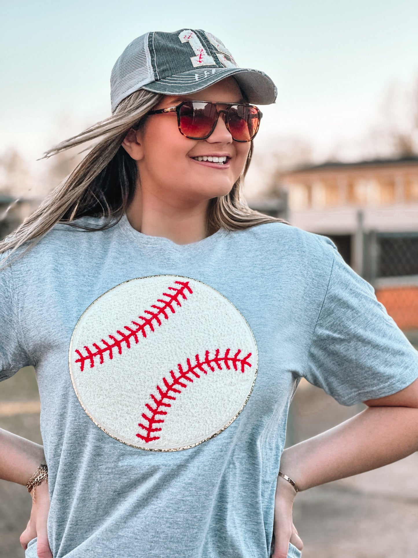 Baseball Chenille T-Shirt