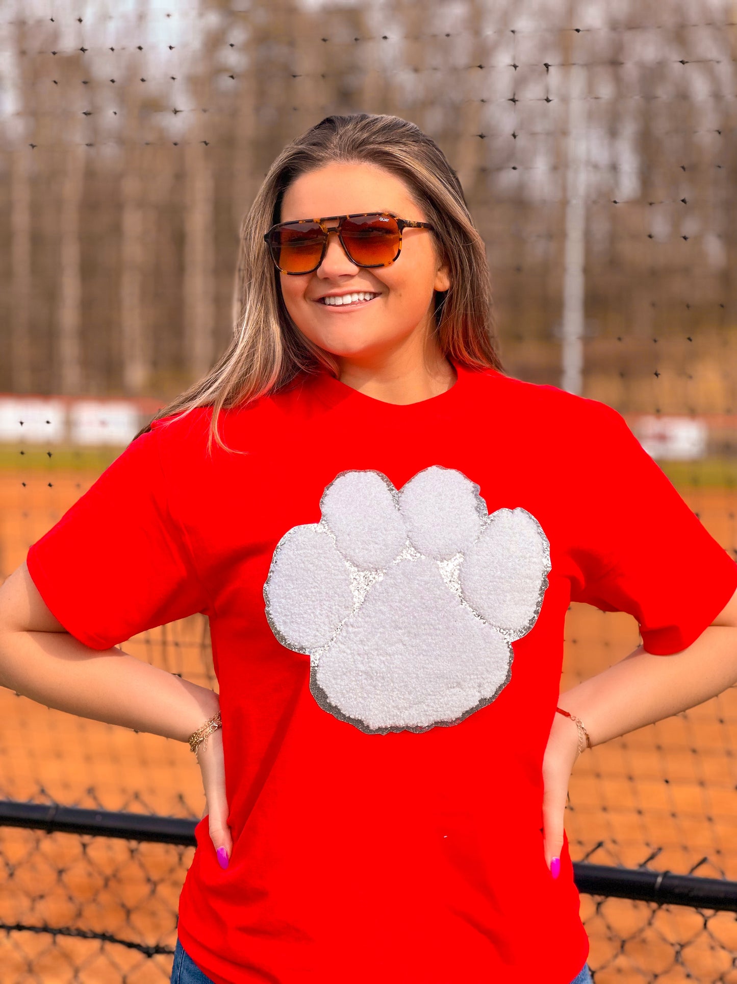 Paw Chenille T-Shirt