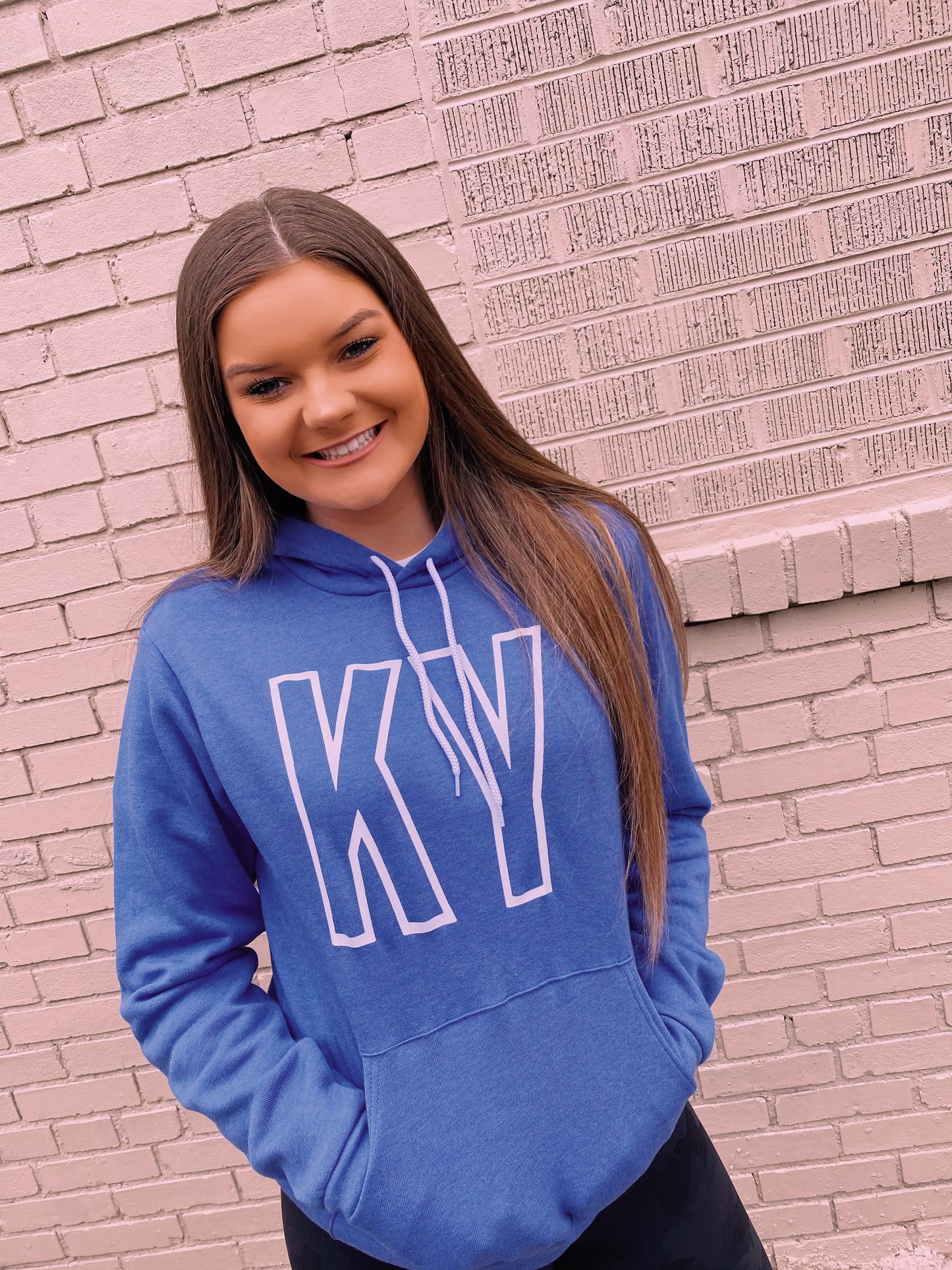 KY Hoodie (Heather Royal Blue)