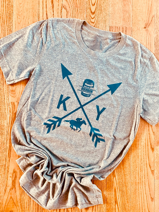 KY Bourbon T-Shirt (Heather Grey)