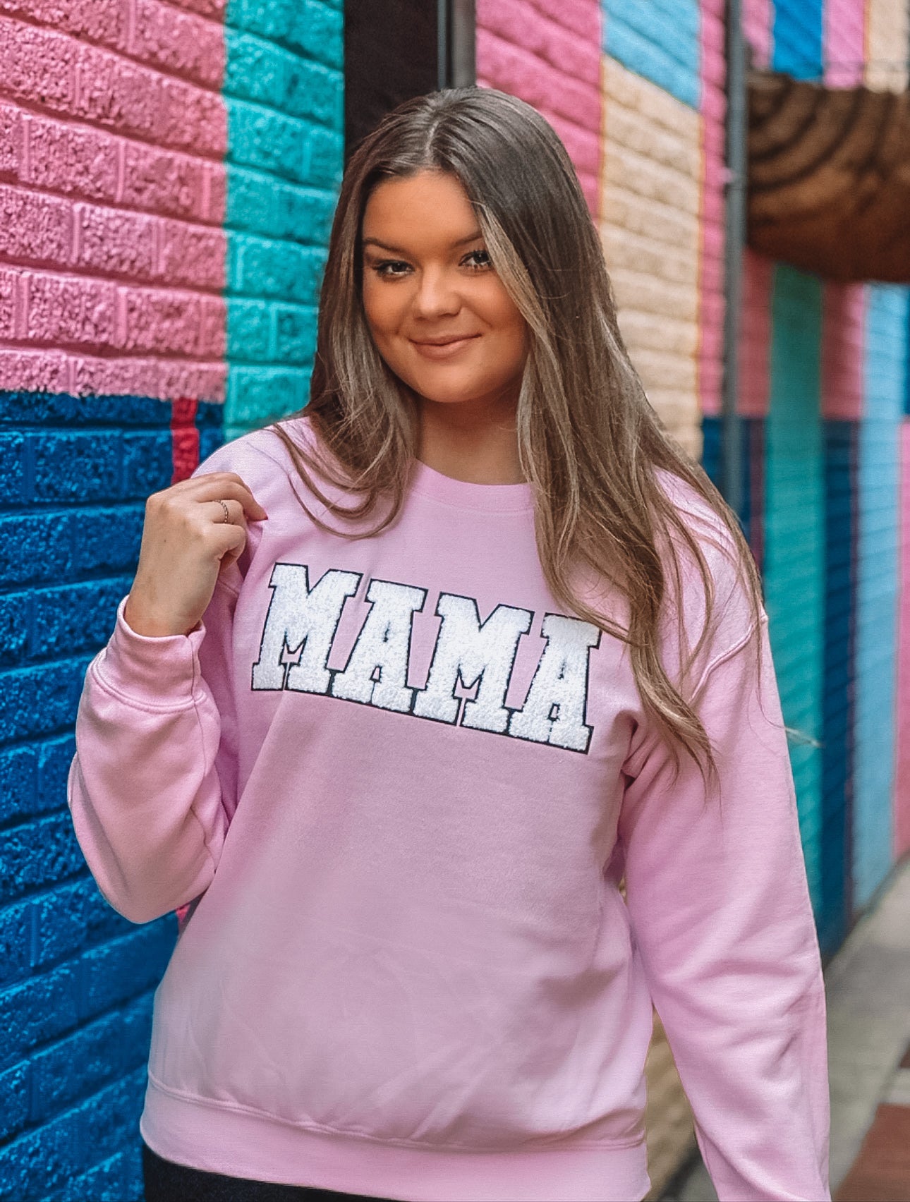 MAMA Chenille Sweatshirt