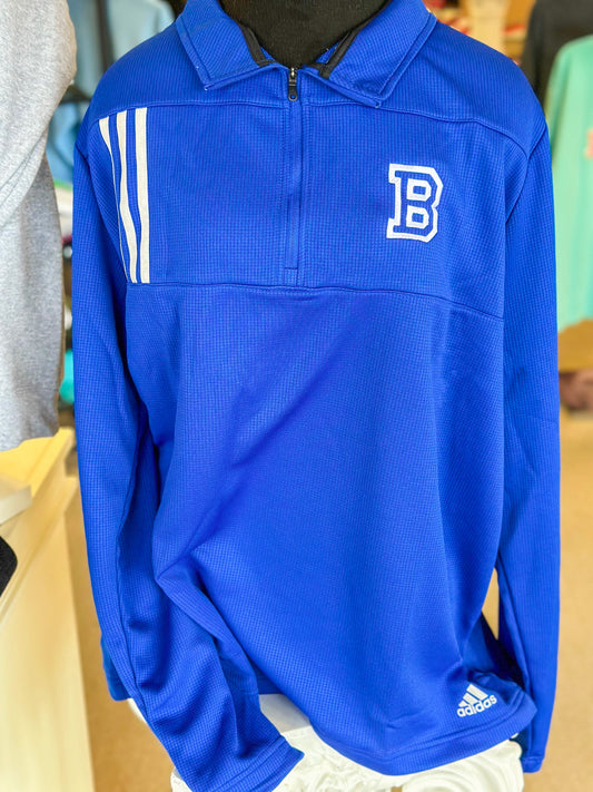 Royal Blue Adidas Barbourville Long Sleeve Pullover
