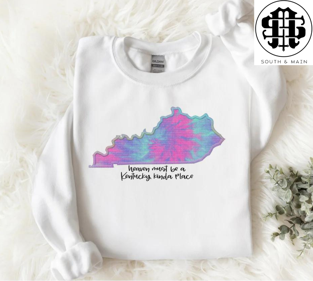 heaven must be a Kentucky kinda place Sweatshirt (White)