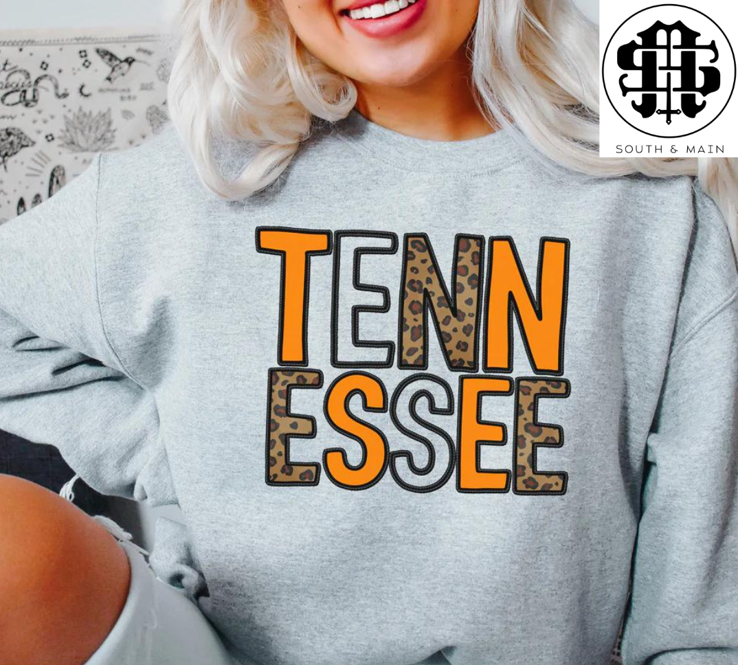 Tennessee Cheetah Multi Sweatshirt (Grey)